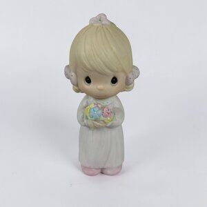 Precious Moments 1983 Bridesmaid Figurine Jonathan & David Enesco Vintage